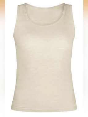 100% Merino Wool soft pre shrunk tank size M Medium